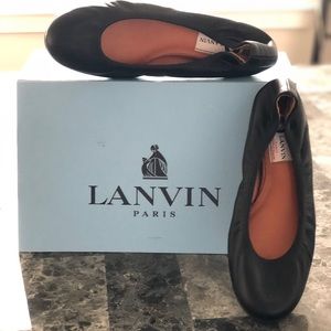 NEW Lanvin CLASSIC BALLET FLAT black